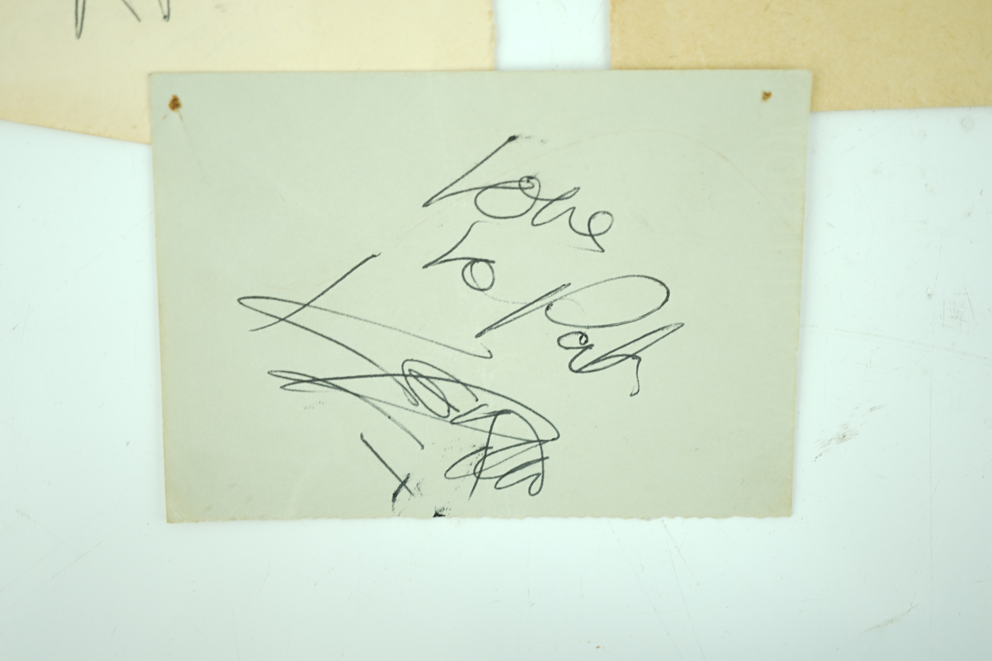 A Rolling Stones collection including autographs, all personally collected by the vendor in the mid-1960s